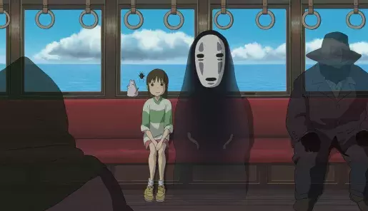 Frame de la película El Viaje de Chihiro
