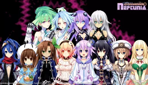 Personajes de HiperDimension Neptunia