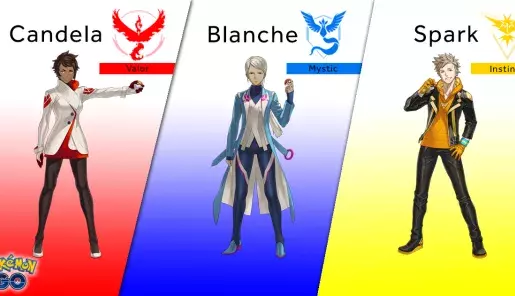 Personajes de inicio Cendela, Blanche y Spark