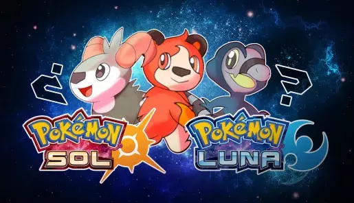 Logos de Pokémon Sun y Moon